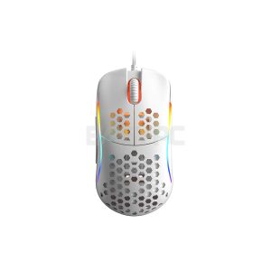 HKNa1733-a HK Gaming - Naos M RGB Gaming Mouse - Ultra Lightwieght Honeycomb Shell/Wired/White/Medium/PWM3360 Sensor (4895233306991) 4JTP HKNa1733