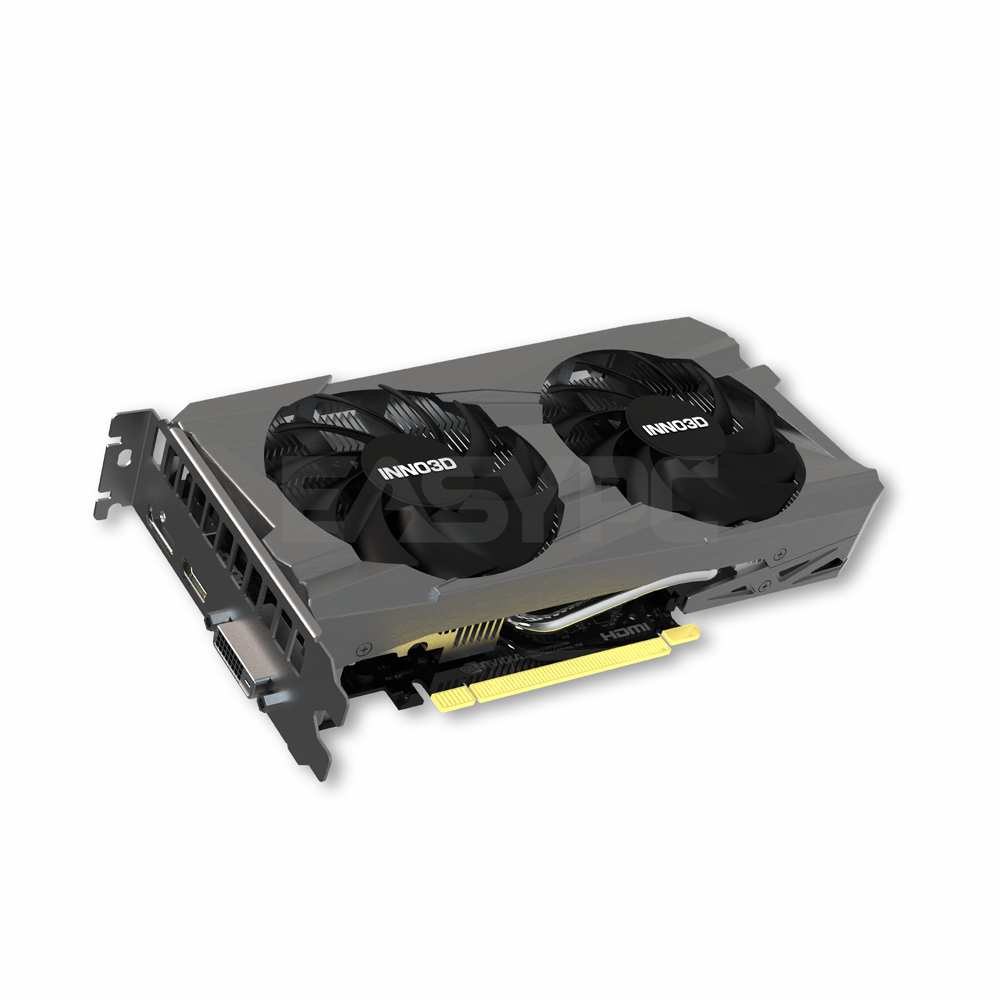 INNO3D GEFORCE RTX 3050 TWIN X2 8GB 128-bit GDDR6 (N30502-08D6-1711VA4) Videocard-a