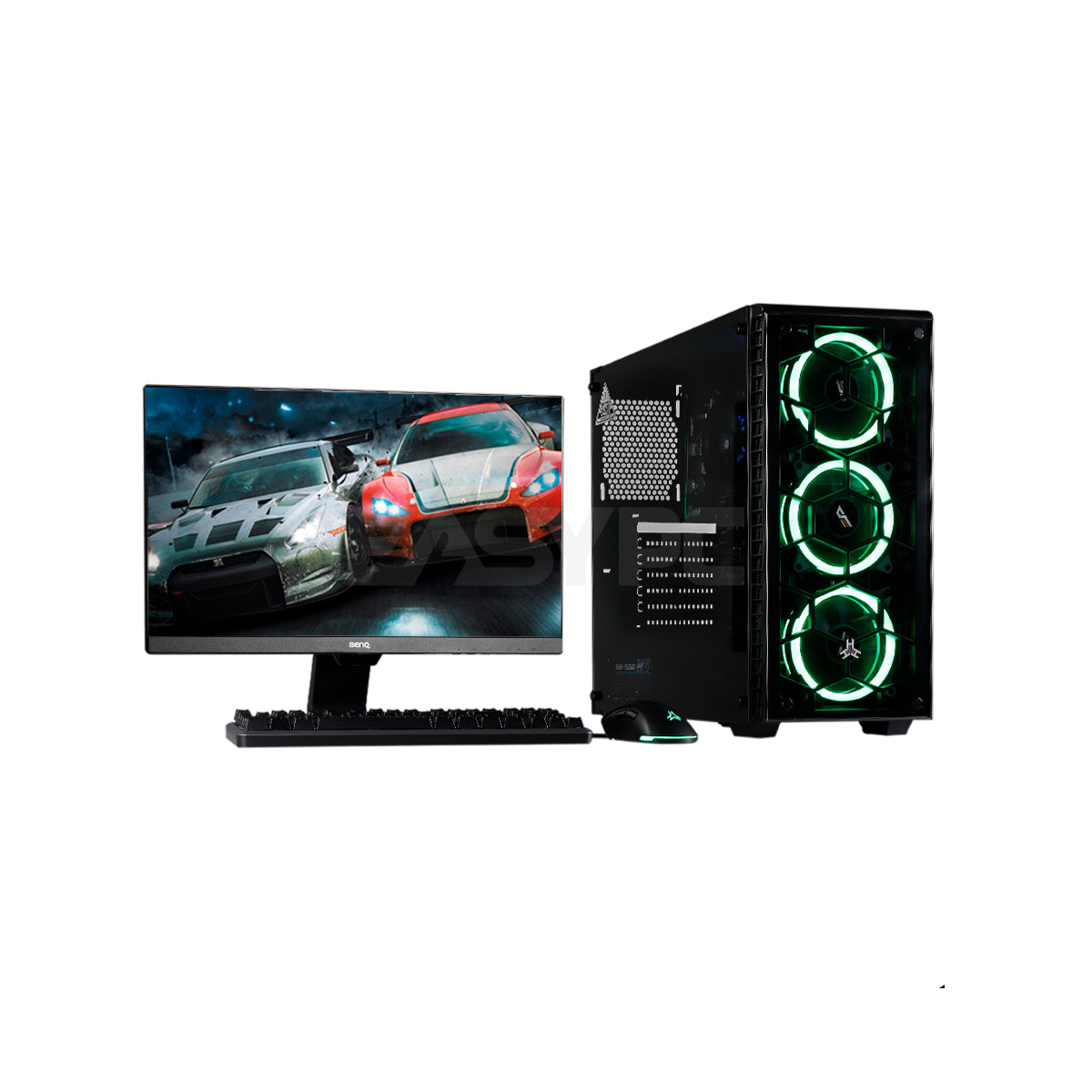 EasyBuild Ryzen 3 Pro 4350G Complete Computer Desktop Package for Lifestyle, Brand New Desktop Package AMD Build A520m, Best for Lifestyle Use