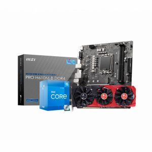 ssph.zone-1660640482-KIT.0300-a Intel Core i5-12400 Processor + MSI Pro H610M-B Motherboard + Colorful RTX 3060 Ti Videocard